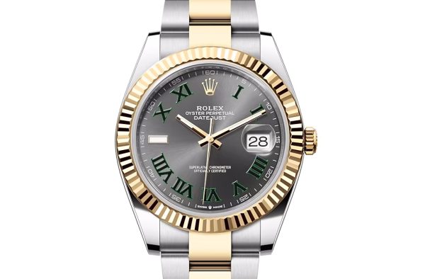 DATEJUST 41-(Oyster, 41 mm, Oystersteel and yellow gold)