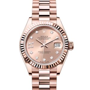 LADY-DATEJUST-(Oyster, 28 mm, Everose gold)