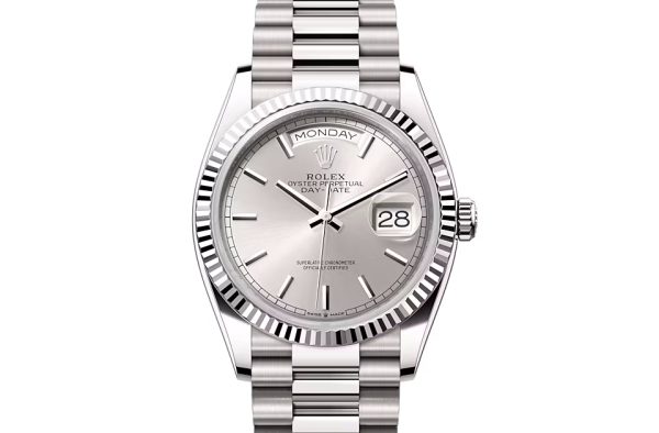 DAY-DATE 36-（Oyster, 36 mm, white gold）