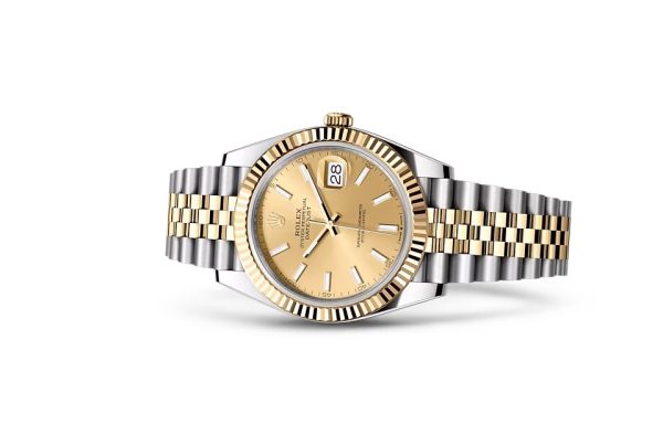 DATEJUST 41-(Oyster, 41 mm, Oystersteel and yellow gold)