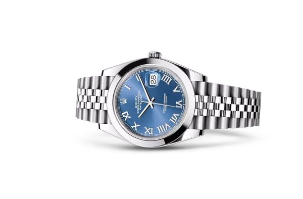 DATEJUST 41-(Oyster, 41 mm, Oystersteel)