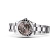 DATEJUST 31-(Oyster, 31 mm, Oystersteel, white gold and diamonds)