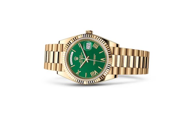 DAY-DATE 40-（Oyster, 40 mm, yellow gold）
