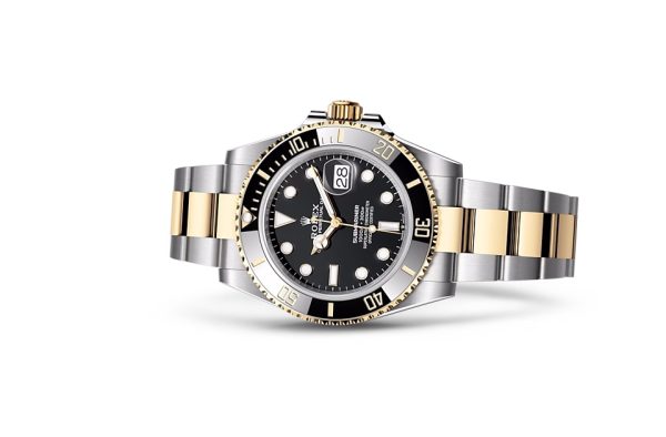 SUBMARINER DATE-(Oyster, 41 mm, Oystersteel and yellow gold)