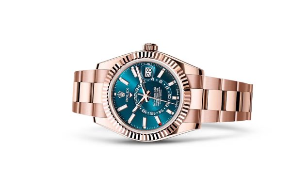 SKY-DWELLER-(Oyster, 42 mm, Everose gold)