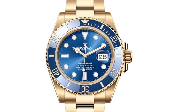 SUBMARINER DATE-(Oyster, 41 mm, yellow gold)