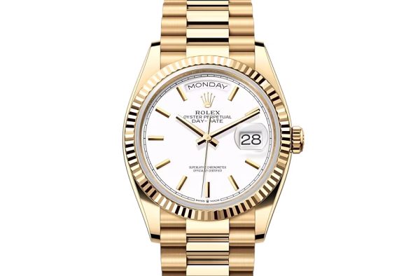 DAY-DATE 36-（Oyster, 36 mm, yellow gold）