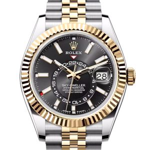 SKY-DWELLER-(Oyster, 42 mm, Oystersteel and yellow gold)