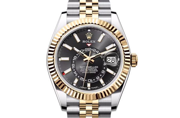 SKY-DWELLER-(Oyster, 42 mm, Oystersteel and yellow gold)