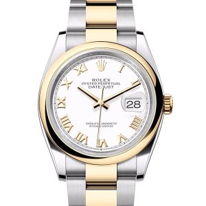 DATEJUST 36-(Oyster, 36 mm, Oystersteel and yellow gold)
