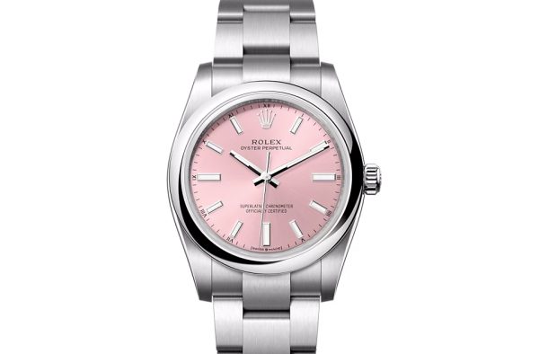 OYSTER PERPETUAL 34-(Oyster, 34 mm, Oystersteel)