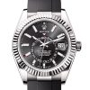 SKY-DWELLER-(Oyster, 42 mm, white gold)