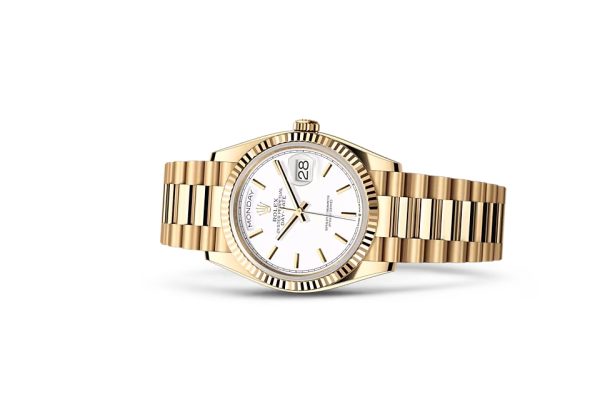DAY-DATE 36-（Oyster, 36 mm, yellow gold）