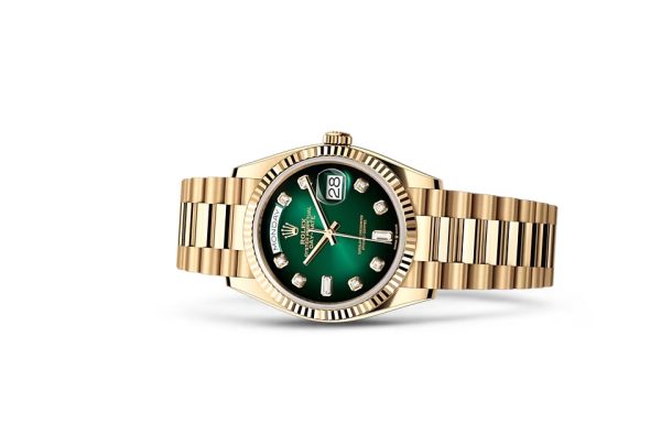 DAY-DATE 36-（Oyster, 36 mm, yellow gold）