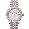 LADY-DATEJUST-(Oyster, 28 mm, Oystersteel, Everose gold and diamonds)