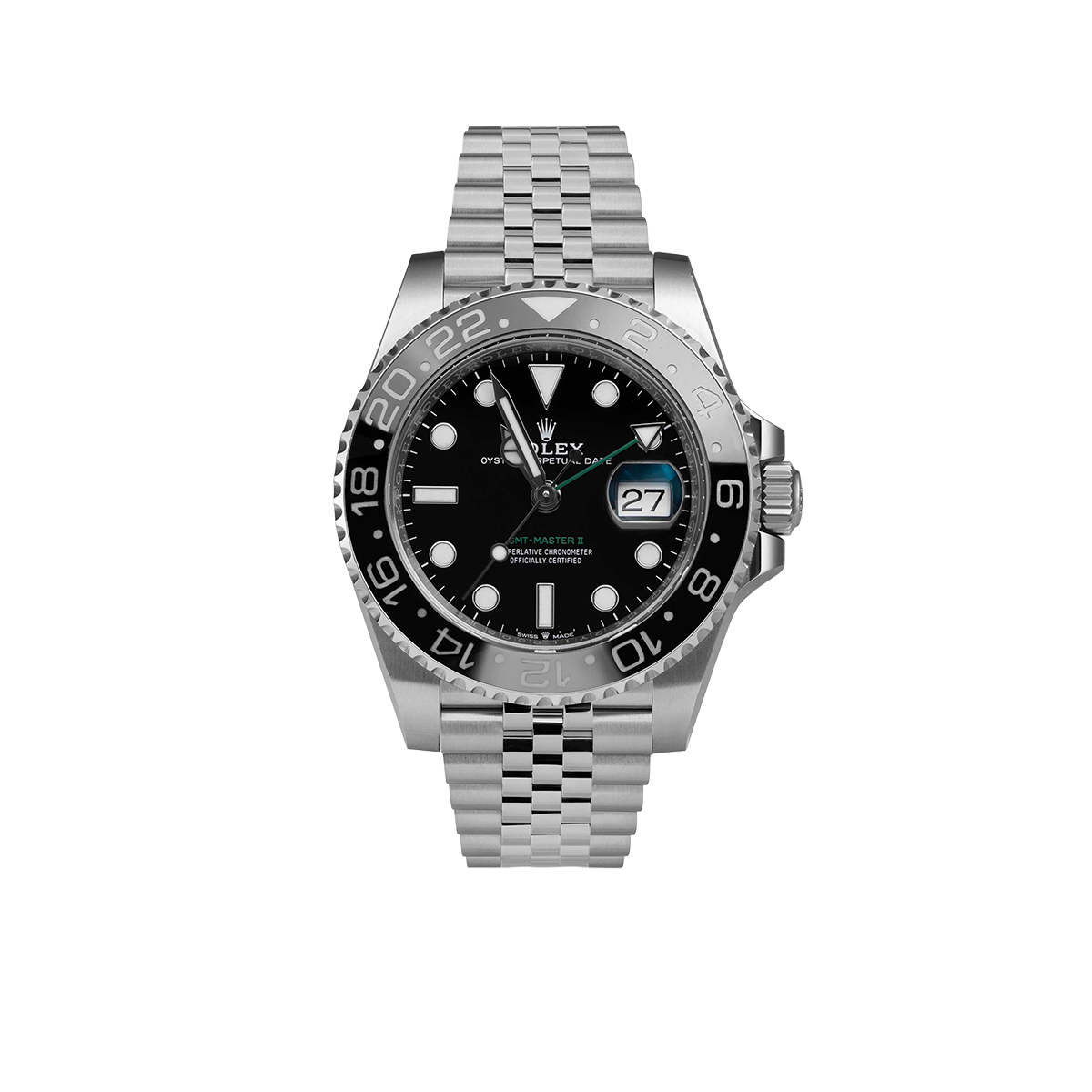 Rolex GMT-Master II 40mm Bruce Wayne 126710GRNR Watch Black Dial | 2025 Brand New