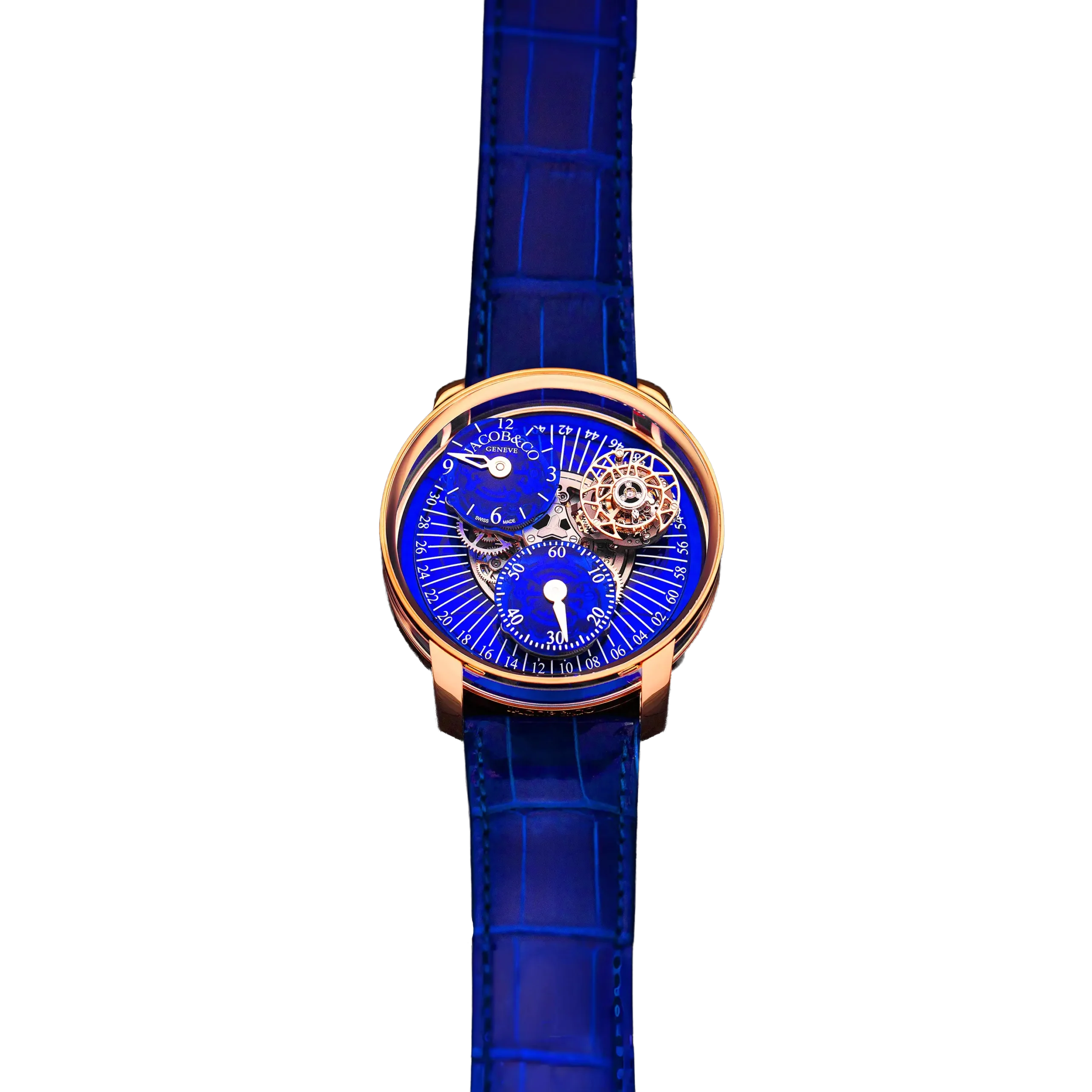 Jacob & Co Astronomia R??gulateur 43mm Rose Gold, Sapphire Manual Winding AR200.40.AA.AA.A - Image 6