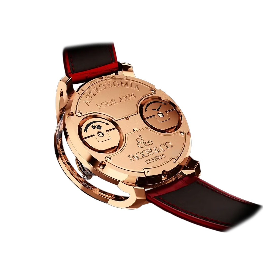 Jacob & Co Astronomia Revolution Four-Axis Tourbillon 47mm Rose Gold, Sapphire Manual Winding AT180.40.AB.AA.A - Image 5