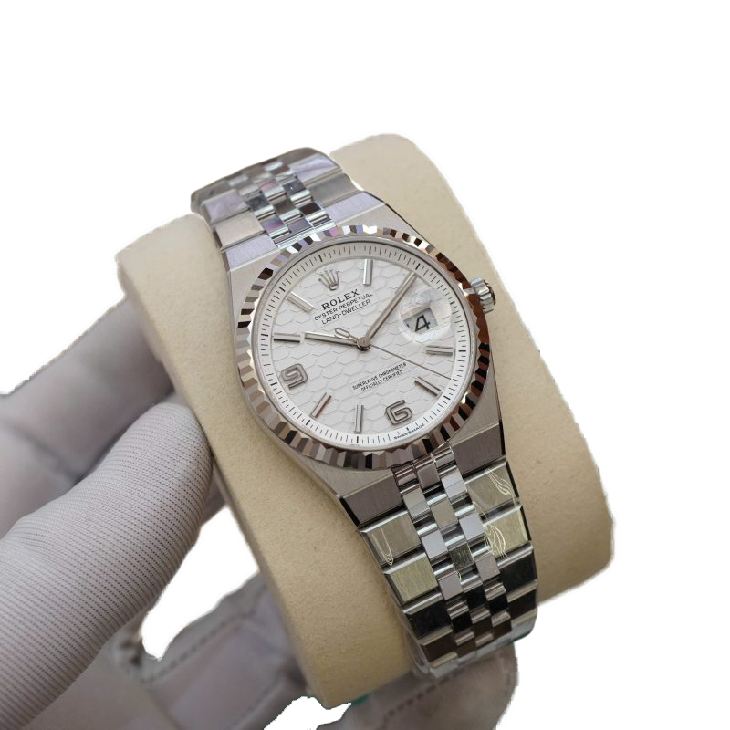 Rolex Land-Dweller 36 mm Oystersteel White Gold M127334-0001 - Image 4