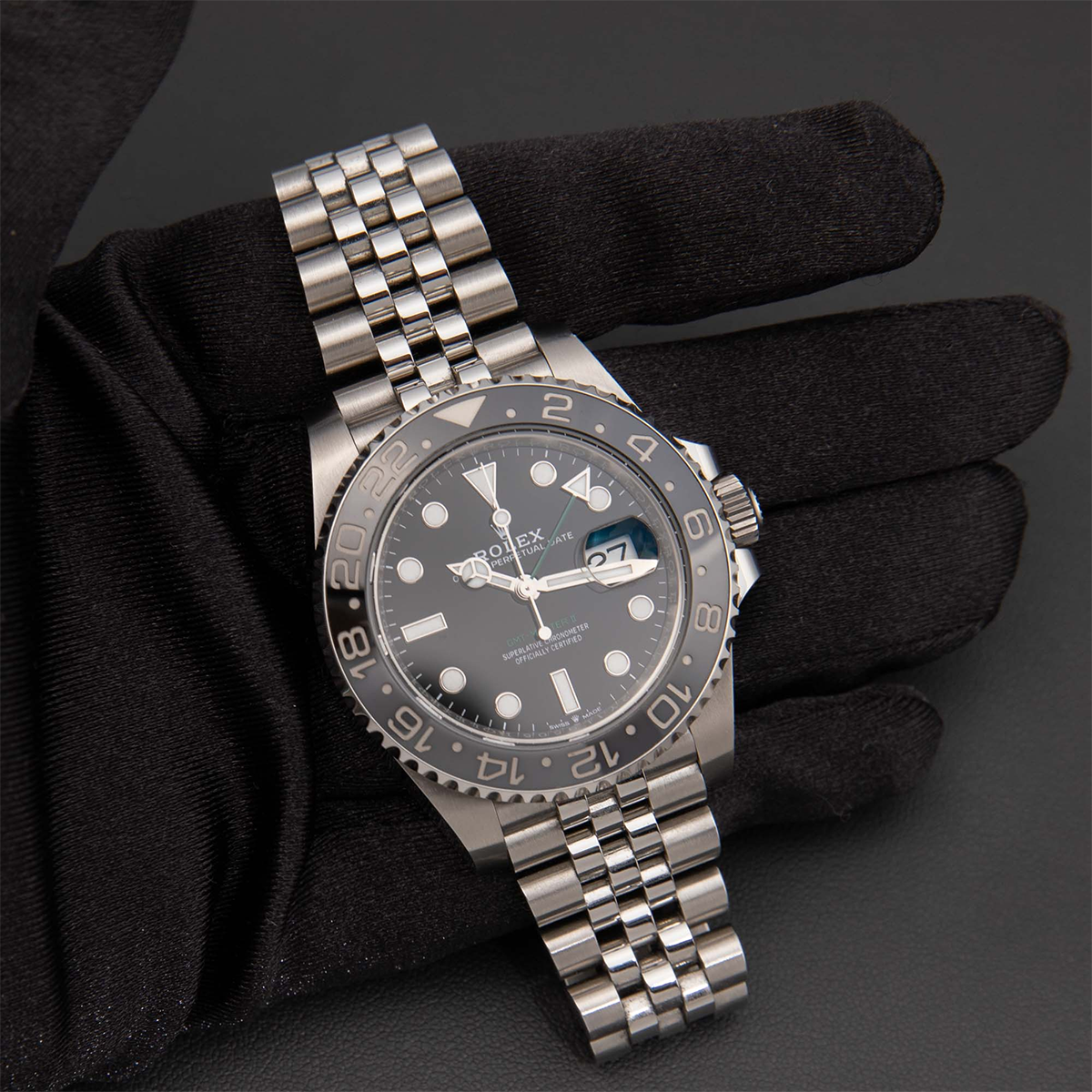 Rolex GMT-Master II 40mm Bruce Wayne 126710GRNR Watch Black Dial | 2025 Brand New - Image 2