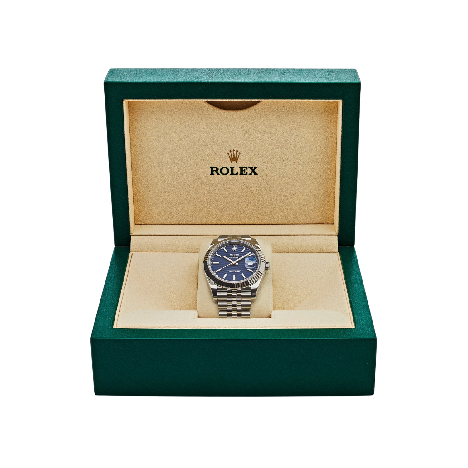 Rolex Datejust 41mm 126334 Stainless Steel Fluted Motif Blue Dial Jubilee - Image 6