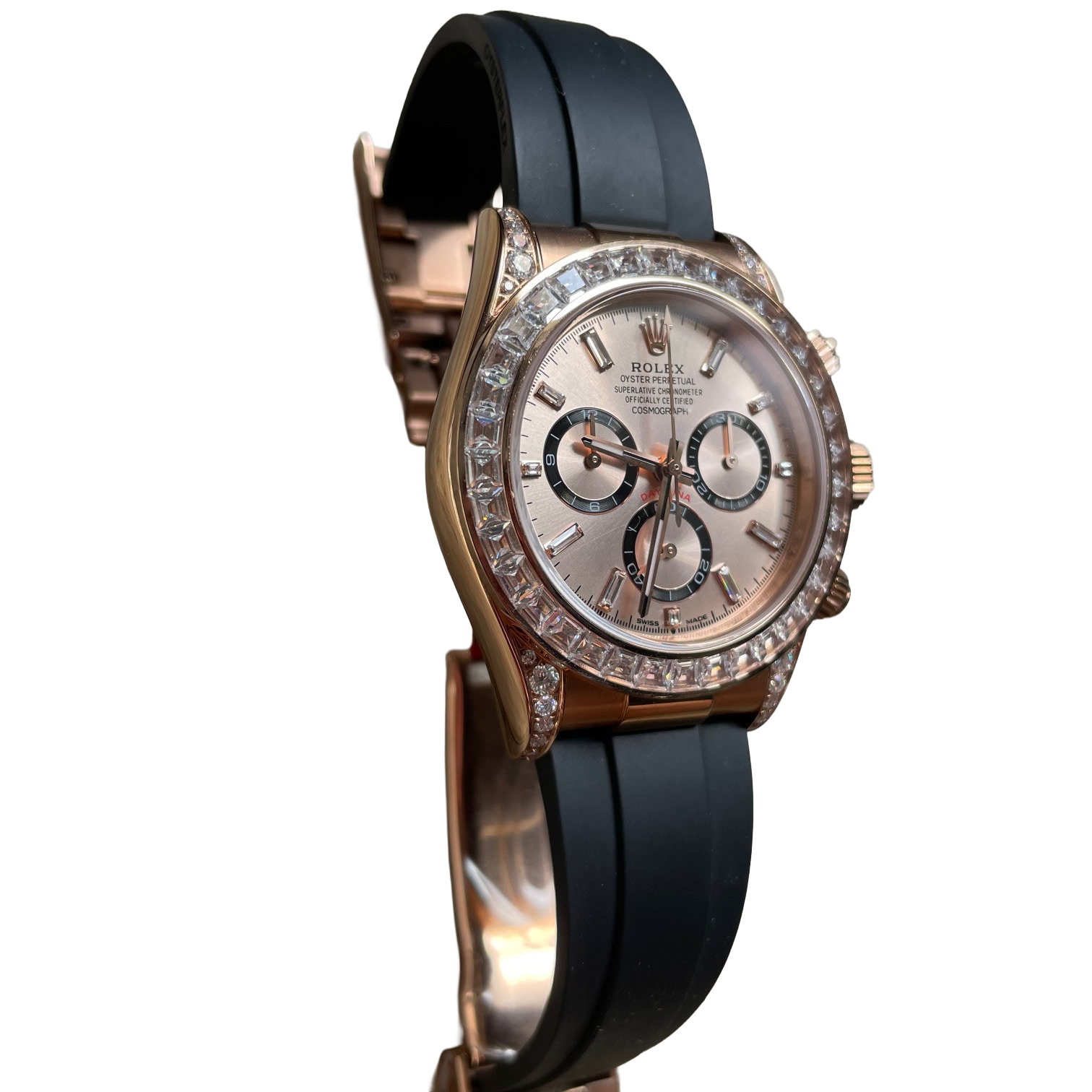 Rolex Daytona Cosmograph Everose gold Sundust Dial Diamond 40mm 126535TBR-0002 - Image 7