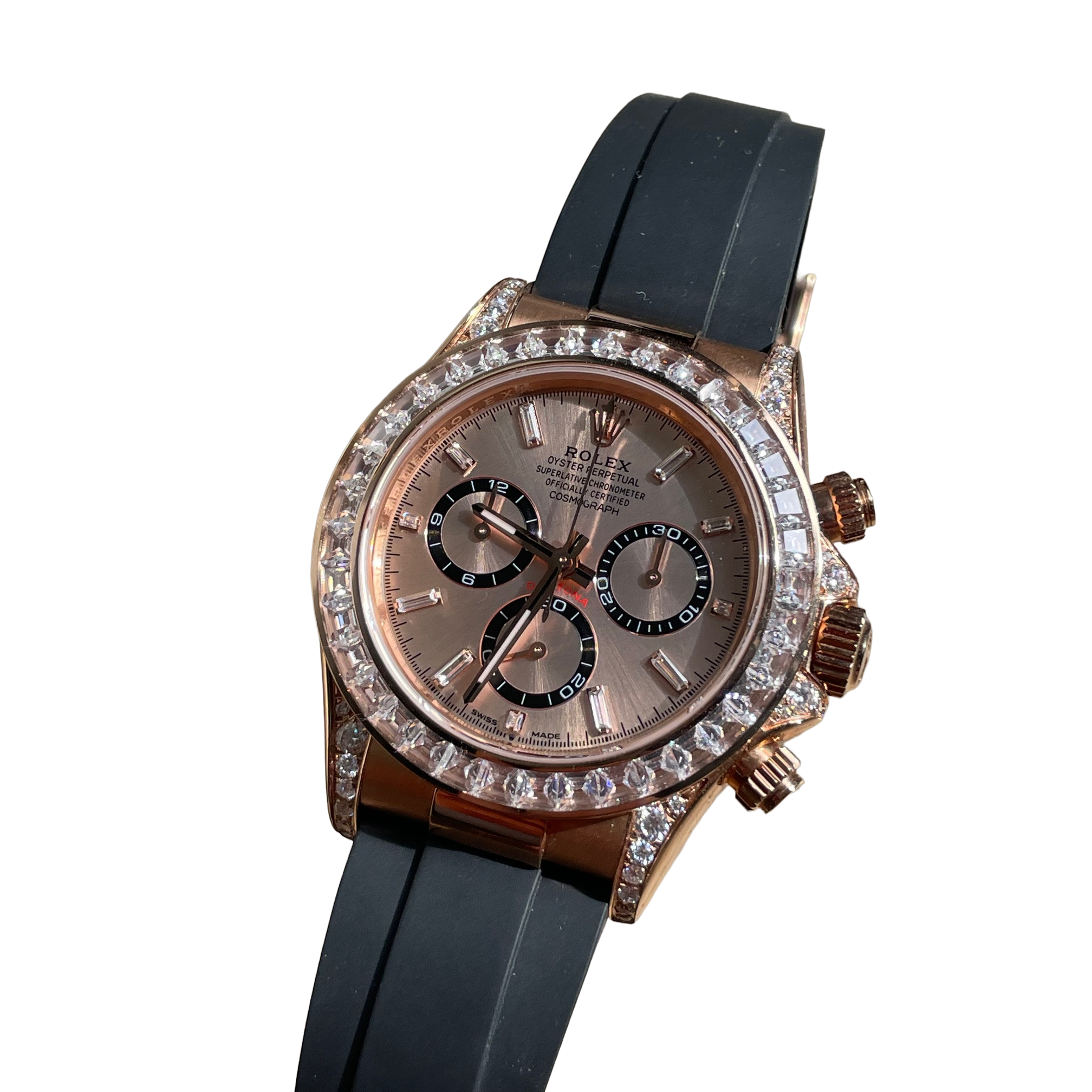 Rolex Daytona Cosmograph Everose gold Sundust Dial Diamond 40mm 126535TBR-0002 - Image 5