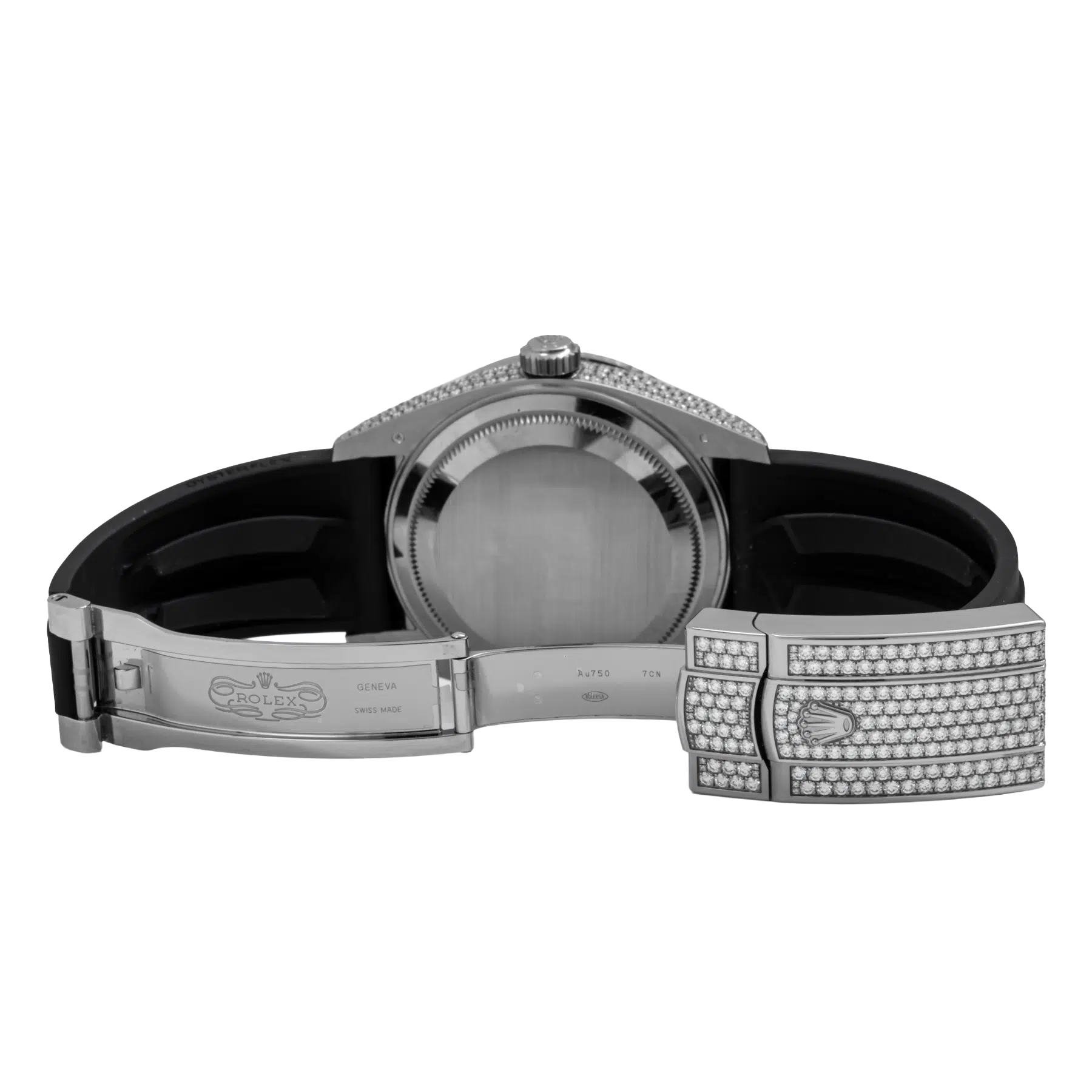 Rolex Sky-Dweller 42mm 18K White Gold Meteorite Dial Diamond Watch 326259TBR - Image 10