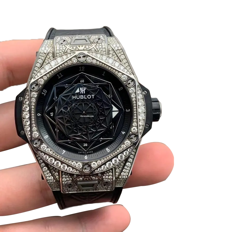 Hublot Big Bang Sang Bleu Diamond Titanium 45mm 415.NX.1112.VR.1704.MXM17 - Image 6