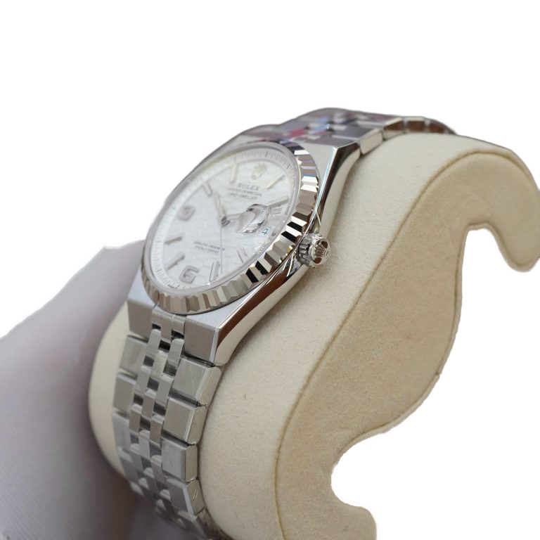Rolex Land-Dweller 36 mm Oystersteel White Gold M127334-0001 - Image 5