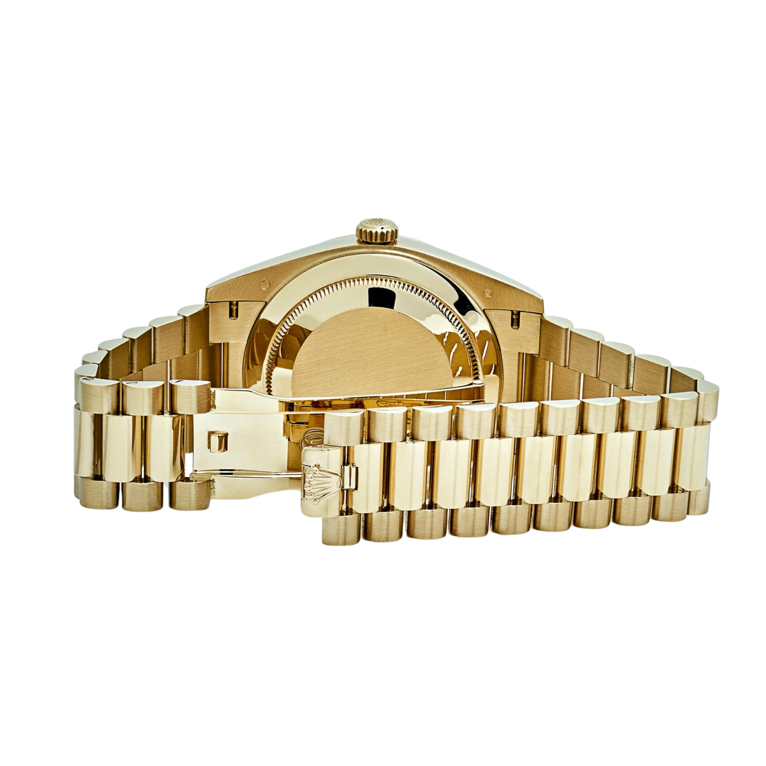 Rolex Day-Date 40mm Yellow Gold Champagne Roman Dial m228238-0006 - Image 7