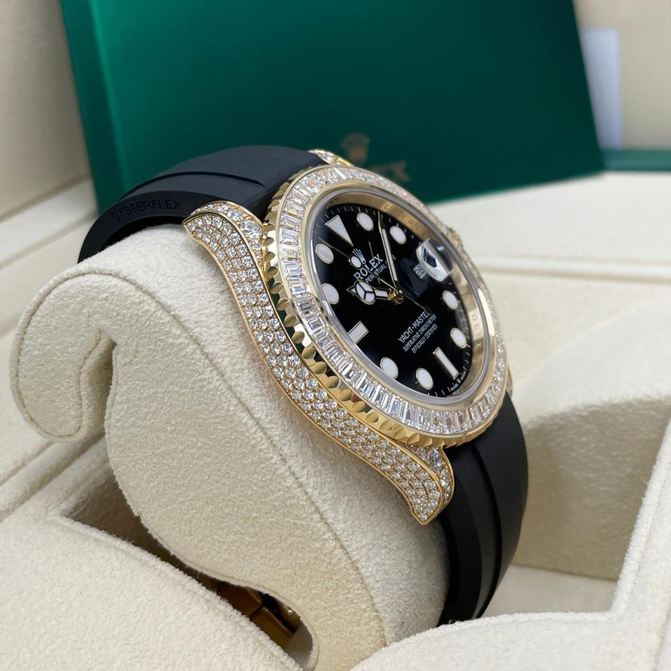Rolex Yacht-Master 42 Yacht-master 42mm 226668 Yellow Gold Baguette Bezel Diamond - Image 5