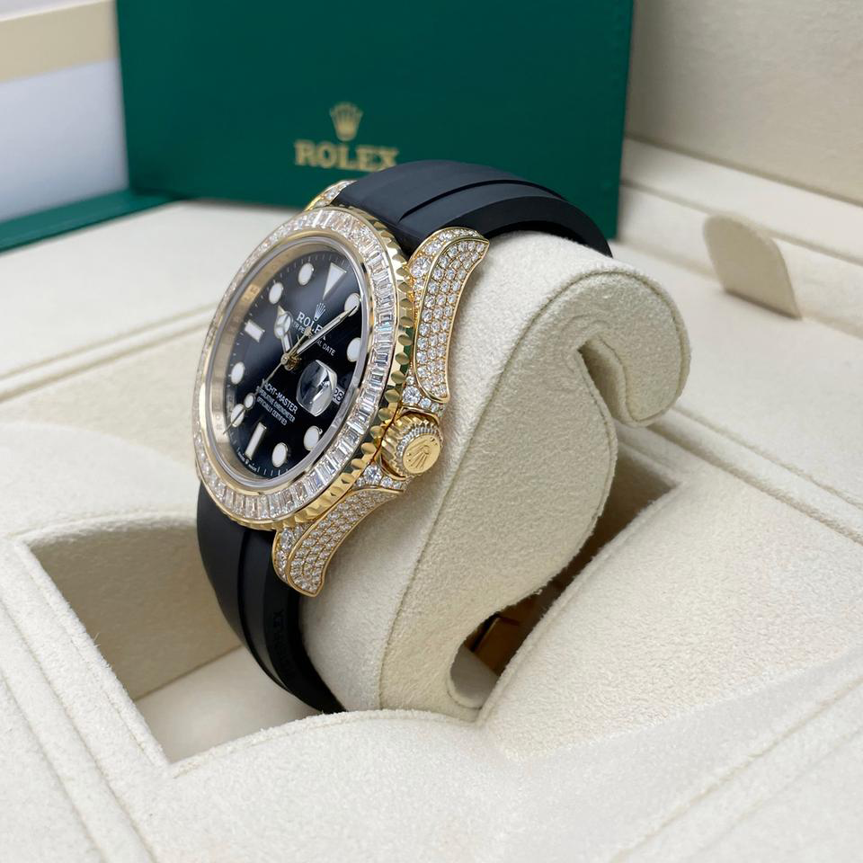Rolex Yacht-Master 42 Yacht-master 42mm 226668 Yellow Gold Baguette Bezel Diamond - Image 6