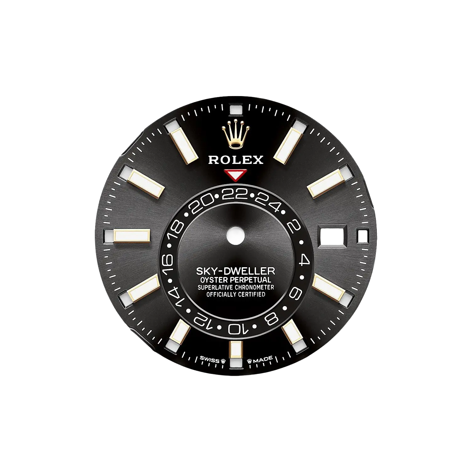 Rolex Sky-Dweller 42mm Oyster Yellow Gold 336938 Bright Black - Image 3