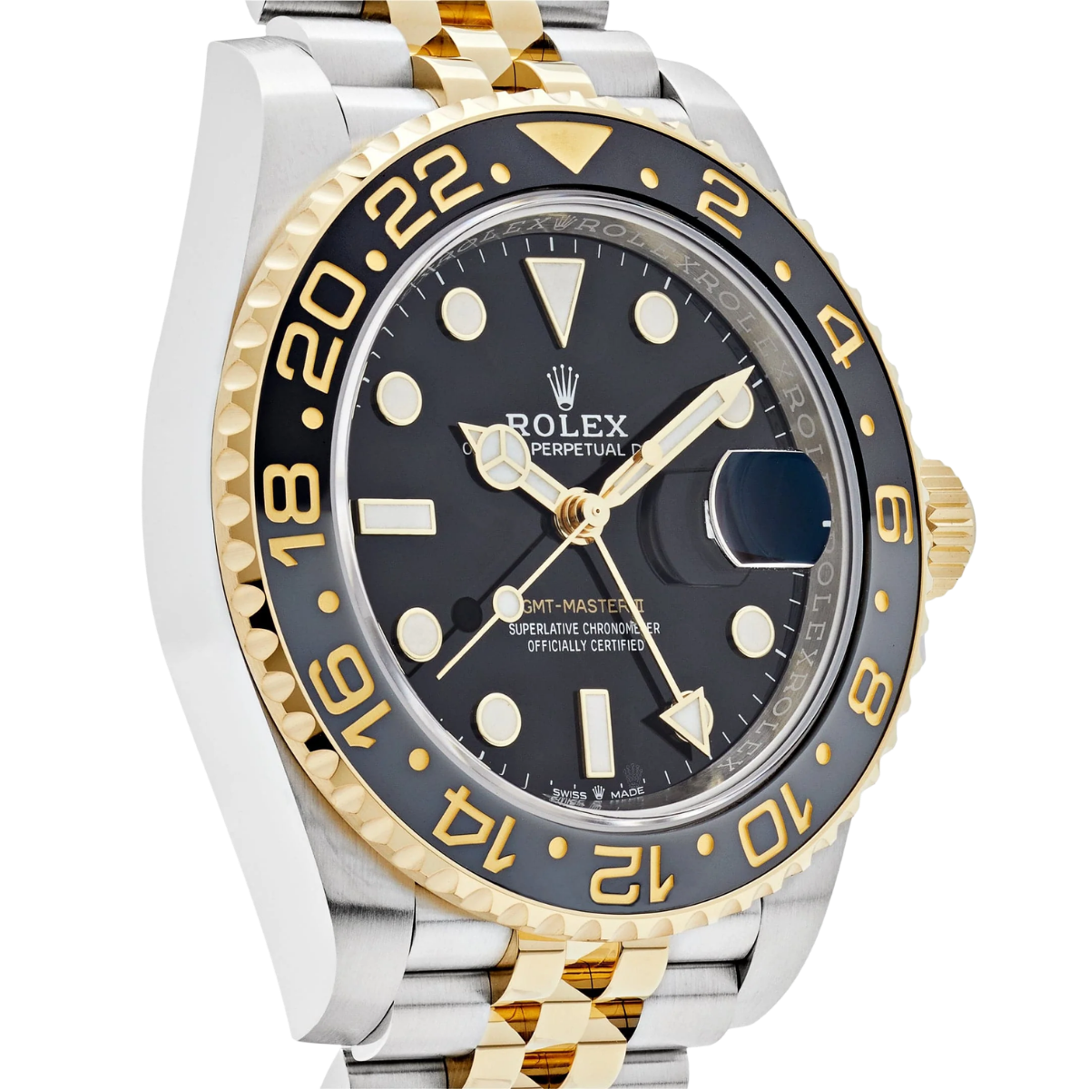Rolex GMT-Master II 40mm Stainless Steel Yellow Gold Black Dial Jubilee 126713GRNR-0001 - Image 5