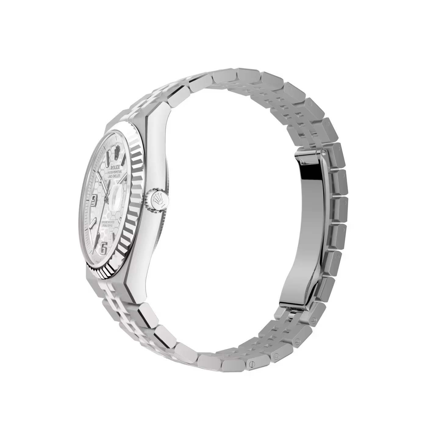 Rolex Land-Dweller 36 mm Oystersteel White Gold M127334-0001 - Image 9
