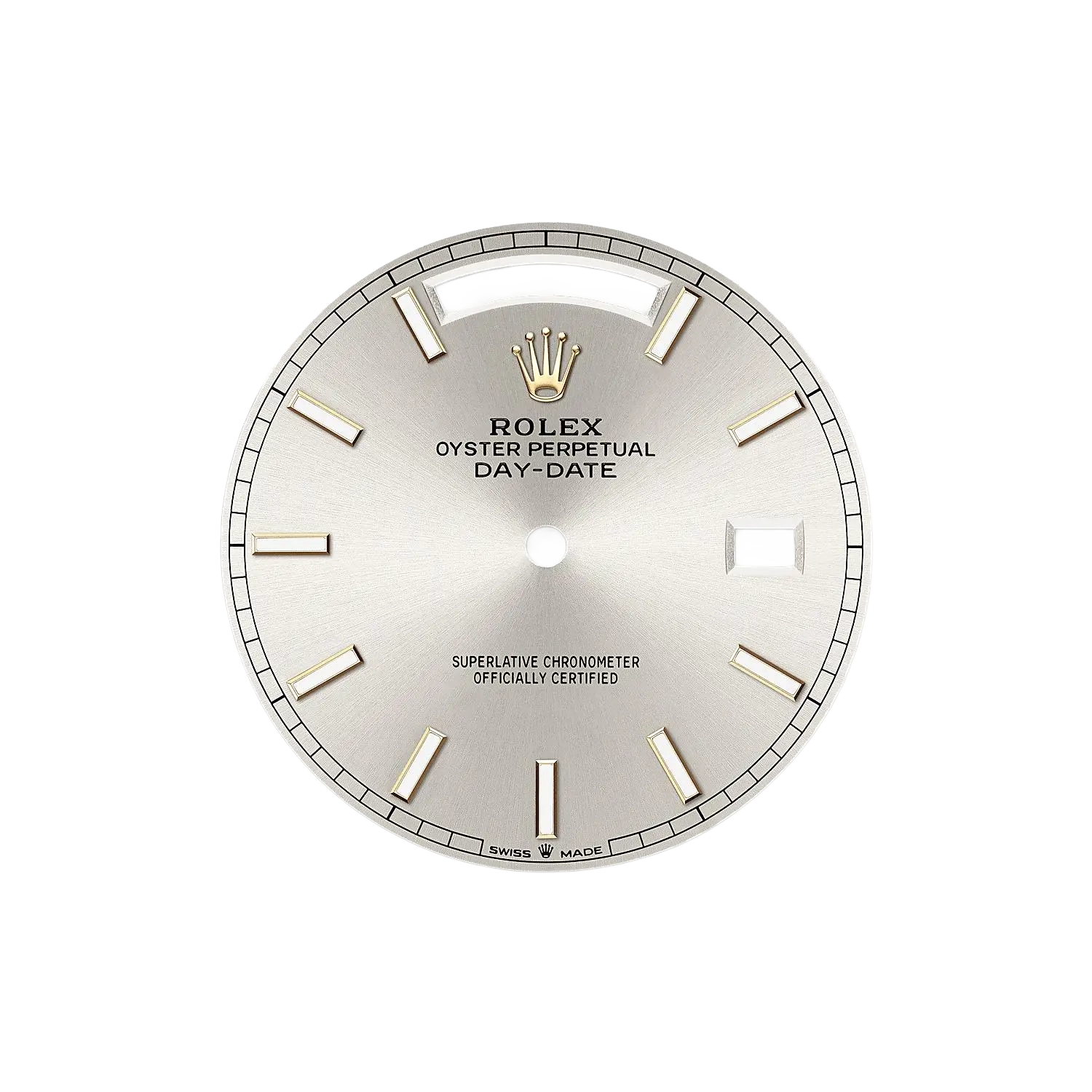 Rolex Day-Date 40mm Yellow Gold Silver Dial 228238 - Image 2