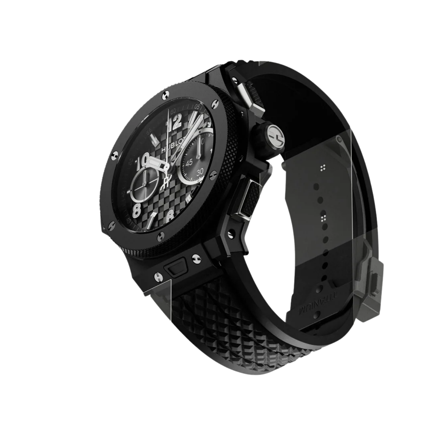 Hublot Big Bang Original Unico Black Magic 43mm Ceramic Chronograph Watch 431.CI.1370.RX - Image 6