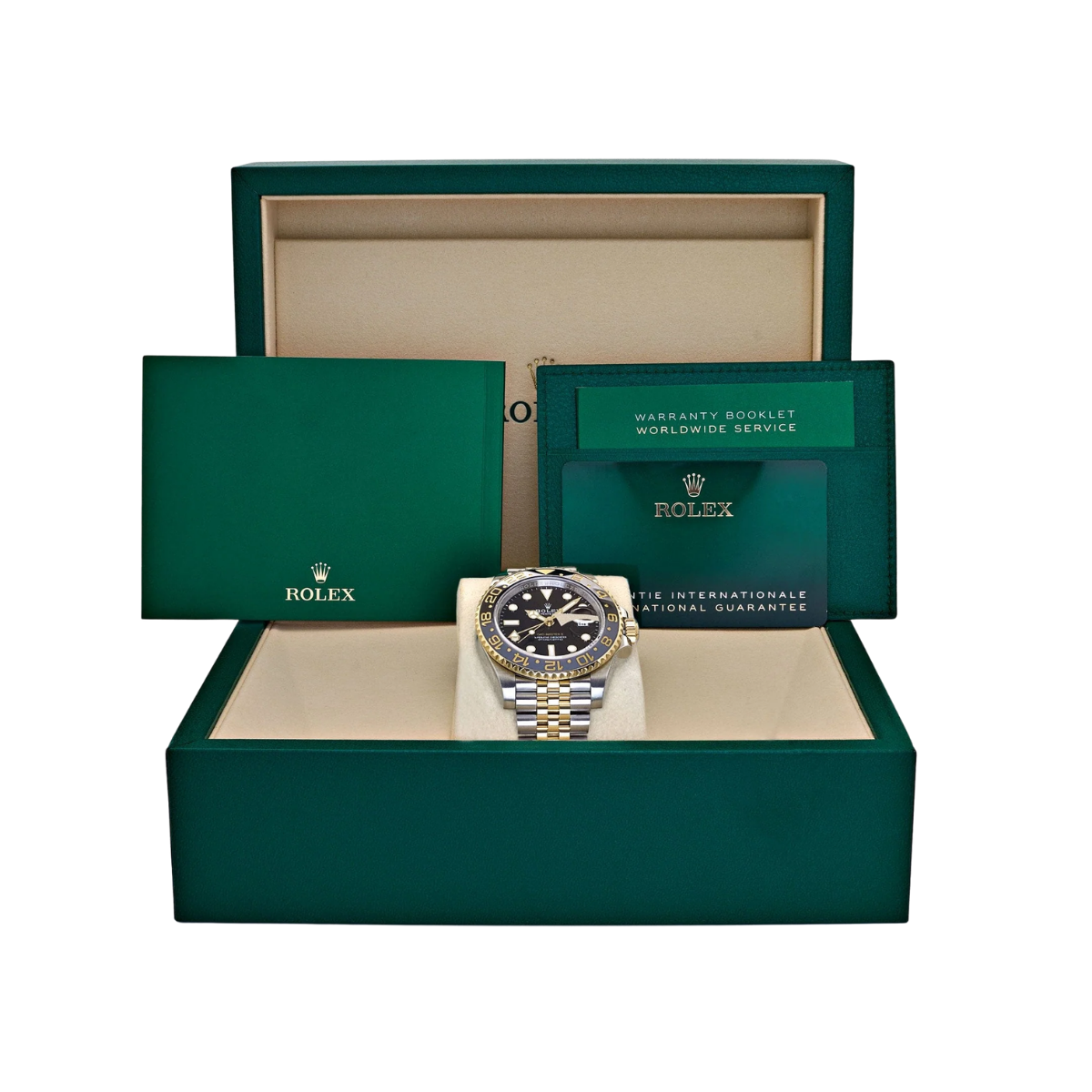 Rolex GMT-Master II 40mm Stainless Steel Yellow Gold Black Dial Jubilee 126713GRNR-0001 - Image 7