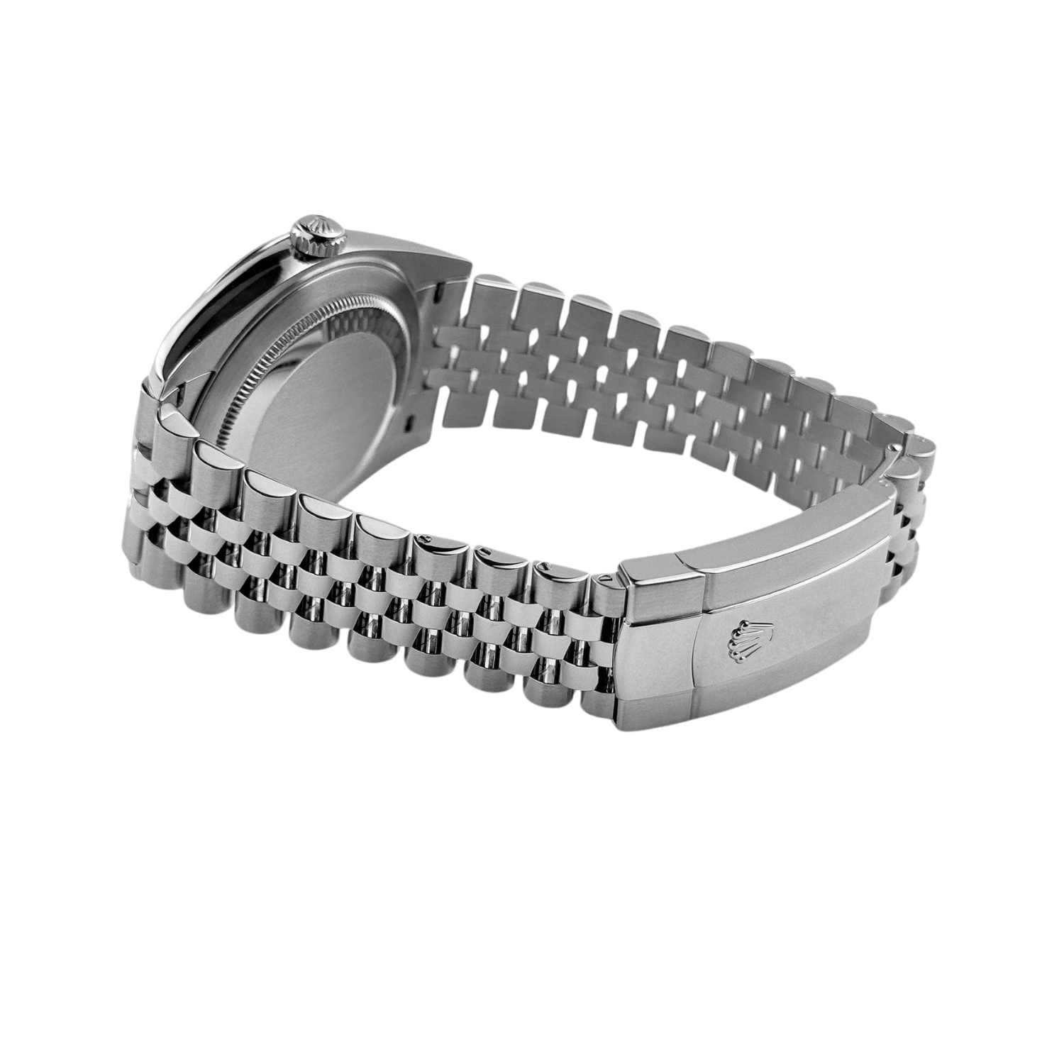 Rolex Datejust 36mm Steel & White Gold Blue Dial Diamonds m126334-0016 - Image 5