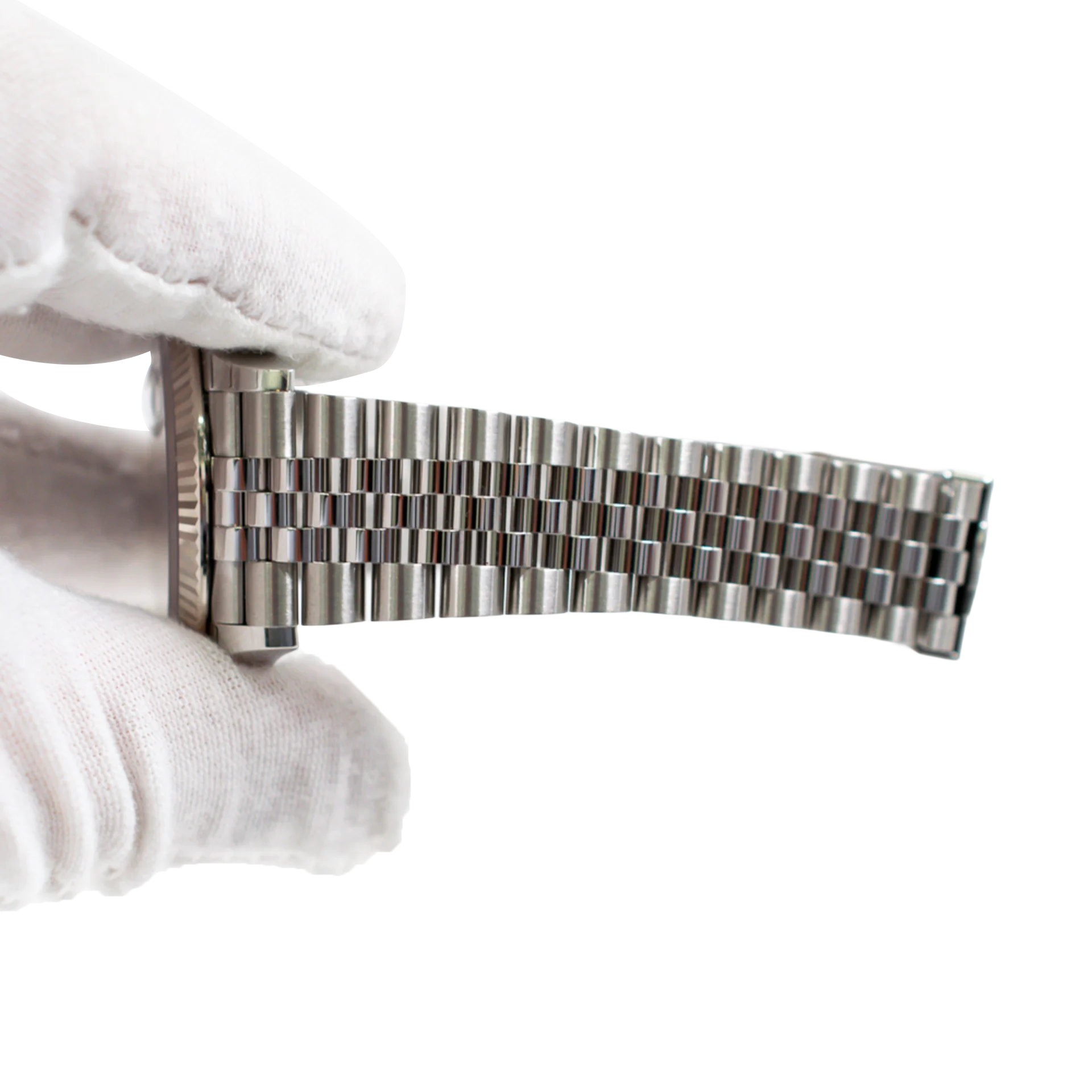 Rolex Datejust 36mm Steel and White Gold Purple VI & IX 126234 - Image 8