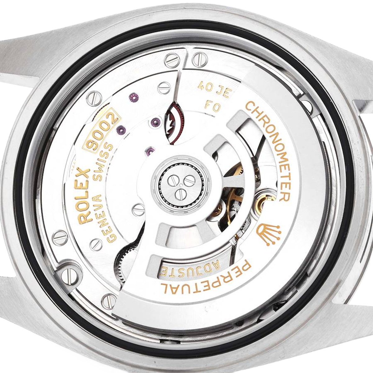 Rolex Sky-Dweller 42mm Steel White Gold Green Dial Mens Watch 336934 - Image 6