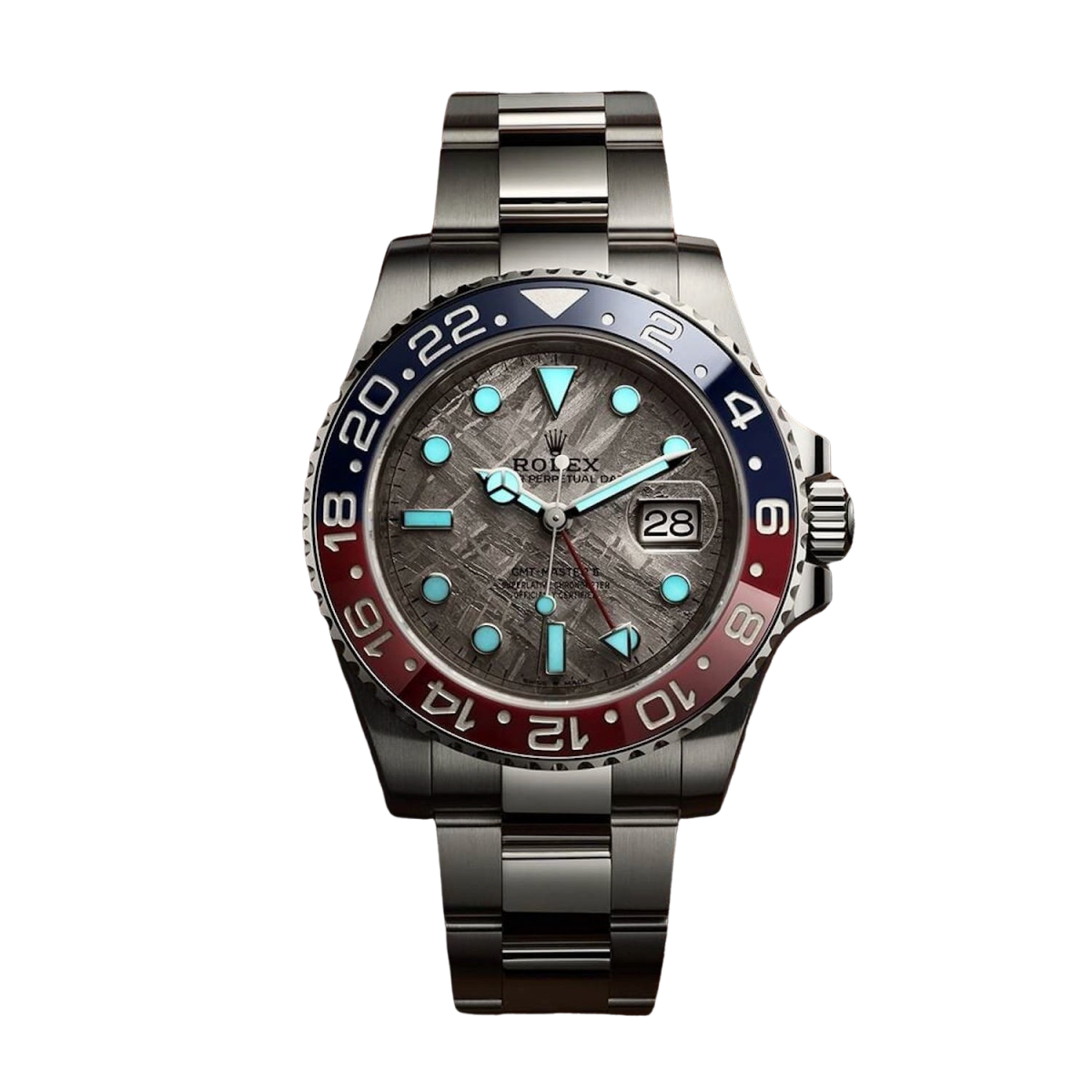 Rolex GMT-Master II Pepsi White Gold Meteorite Dial 126719BLRO-0002 New - Image 6