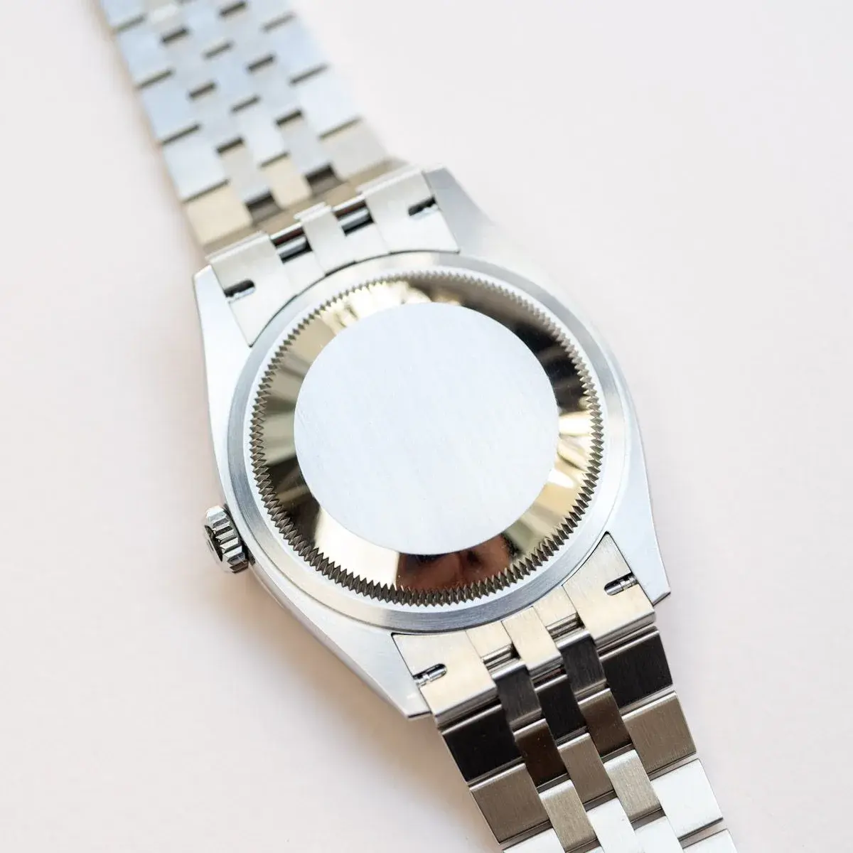 Rolex Datejust 36 M126284RBR-0039 ?C Olive Green Palm Motif Dial Diamond Bezel - Image 8