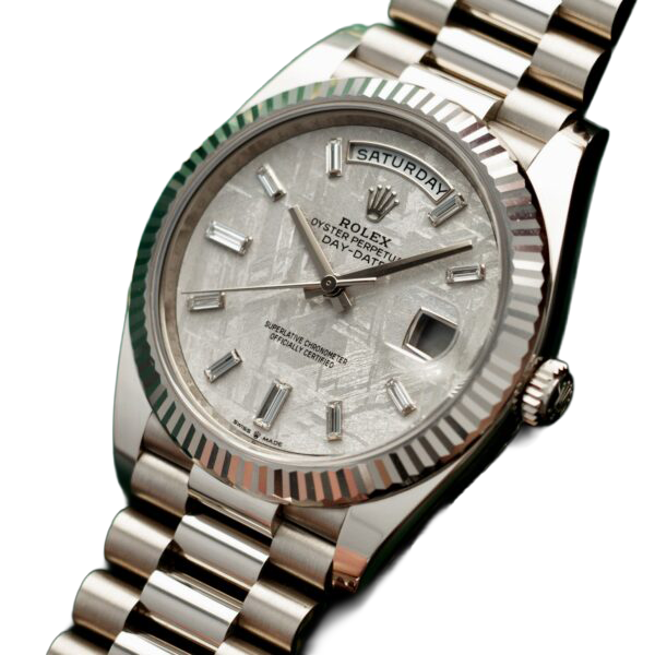 Rolex Day-Date 40 228239 White Gold Meteorite Diamond Dial - Image 3