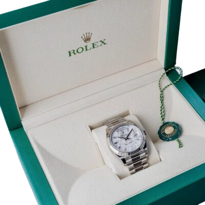 Rolex Day-Date 40 228239 White Gold Meteorite Diamond Dial - Image 5