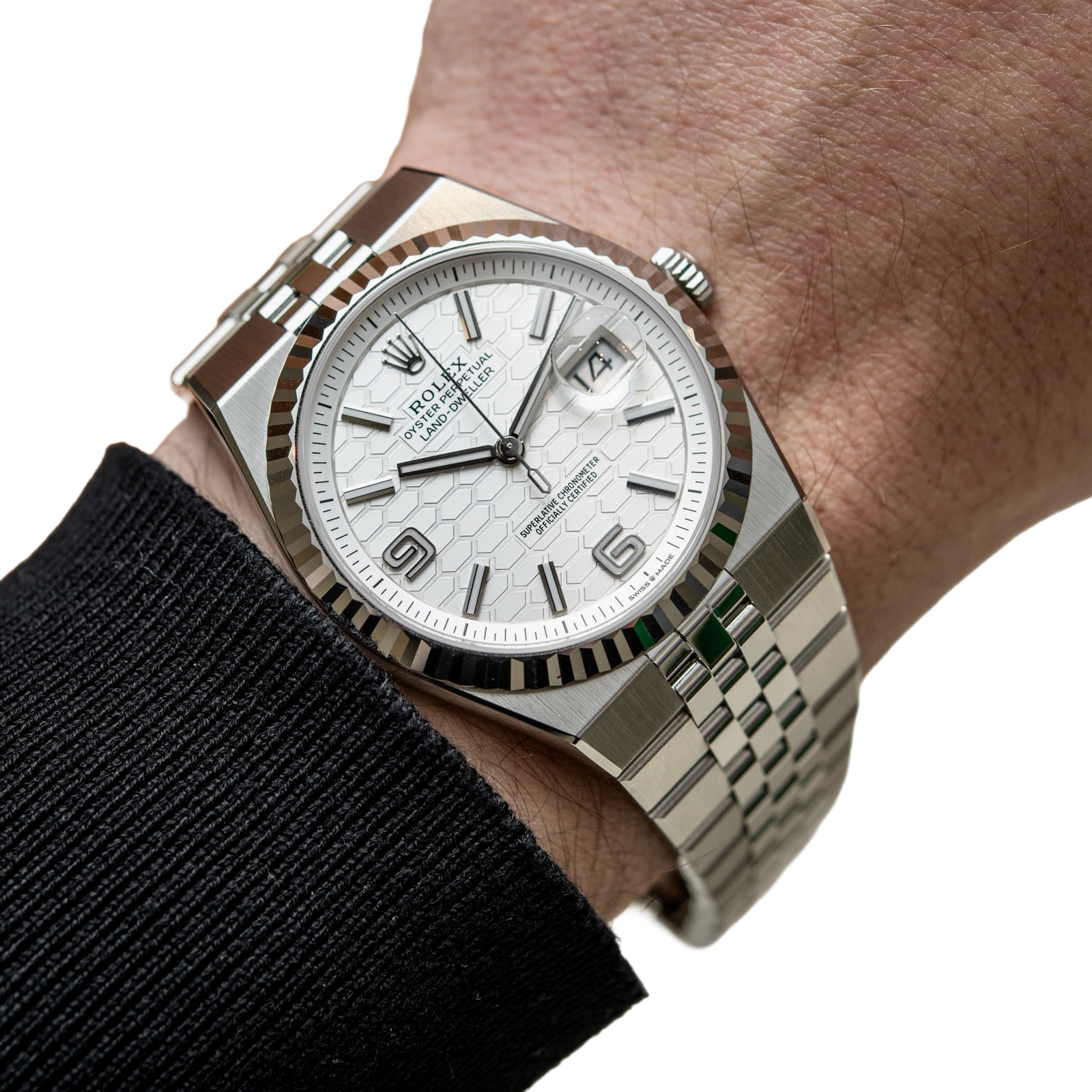 Rolex Land-Dweller 40 mm Oystersteel White Gold M127334-0001 - Image 5