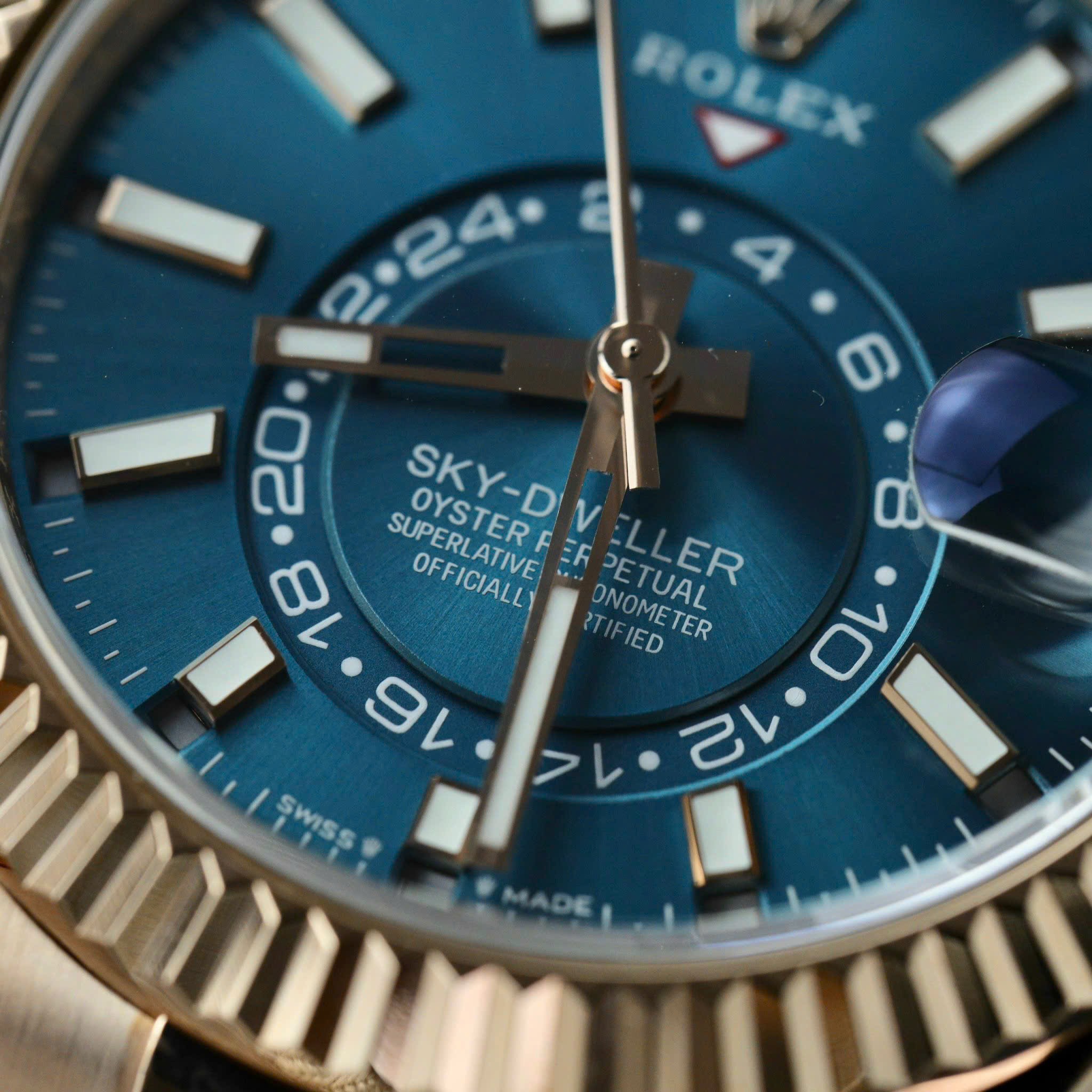 Rolex Sky-Dweller 42mm 18k Everose Gold Mens Watch 336935-0005 - Image 3