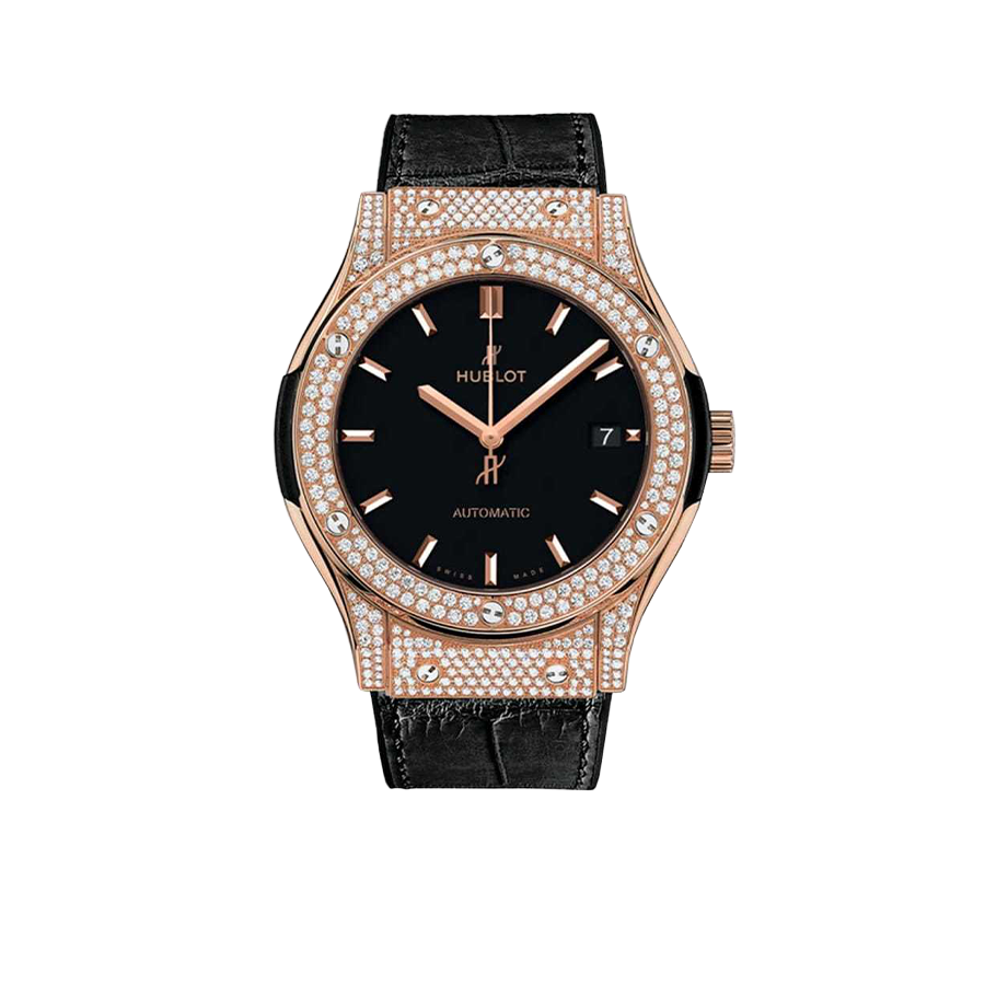 Hublot Classic Fusion King Gold Pave 42mm 542.OX.1181.LR.1704