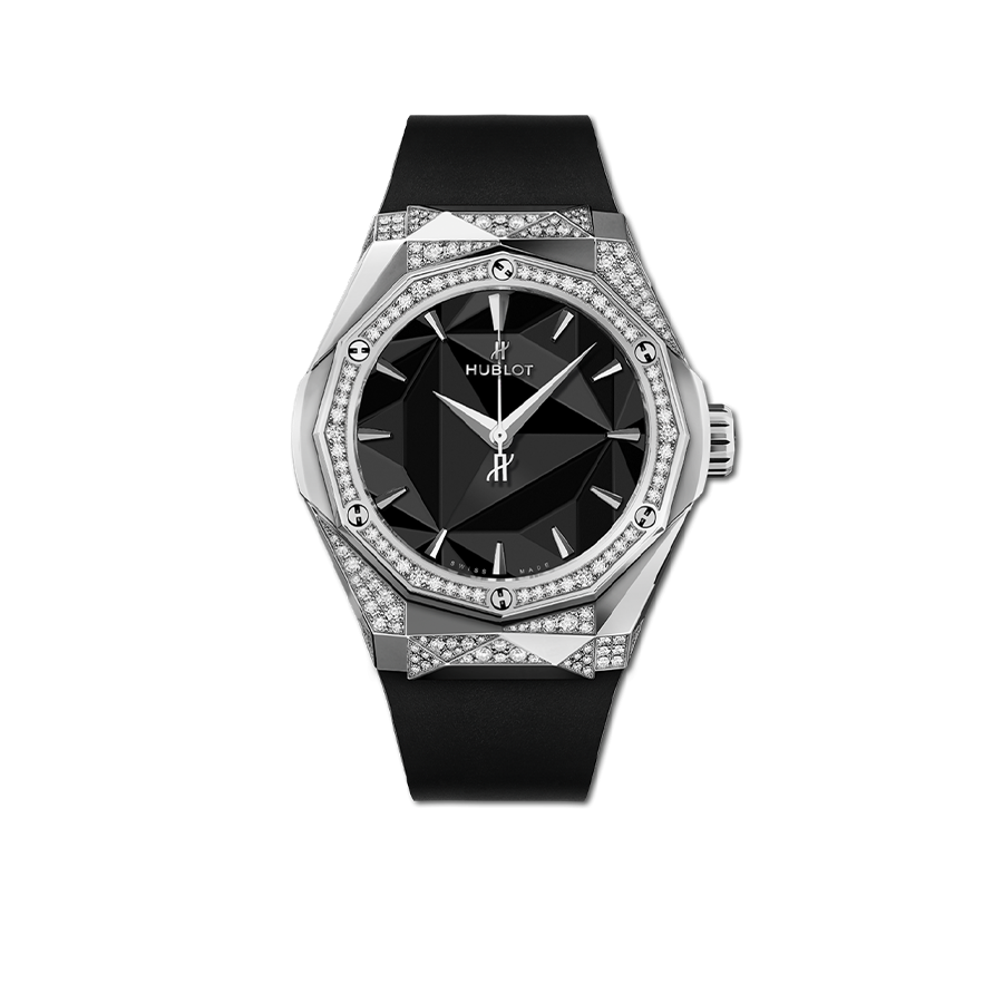 Hublot Classic Fusion Orlinski Titanium Alternative Pave 40mm 550.NS.1800.RX.1804.ORL19